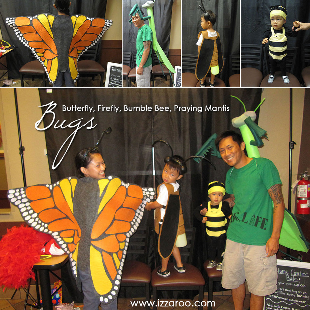 Halloween 2014 - DIY Tutorials - Insect/Bug Themed Family Halloween Costumes