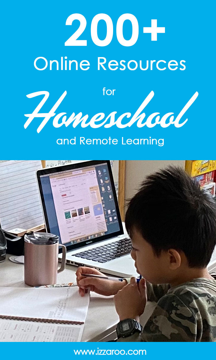 200+ Online Resources for Homeschool and Remote Learning (many are free)