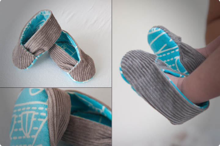 DIY Tutorial - Kimono Baby Shoes (Free Pattern)