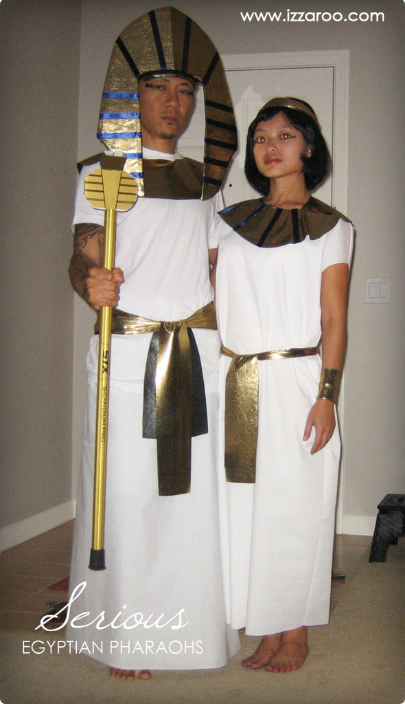 Halloween 2009 - DIY Tutorials - Egyptian Pharaohs Themed Halloween Costumes