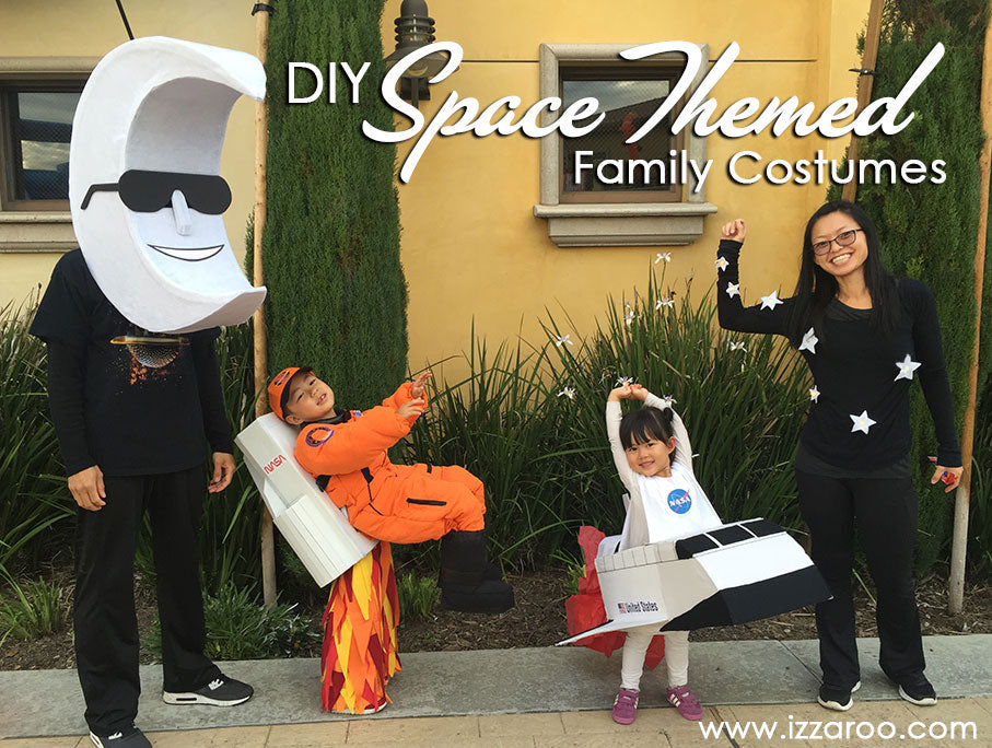 Halloween 2016 - DIY Tutorial s - Family Space Themed Costumes