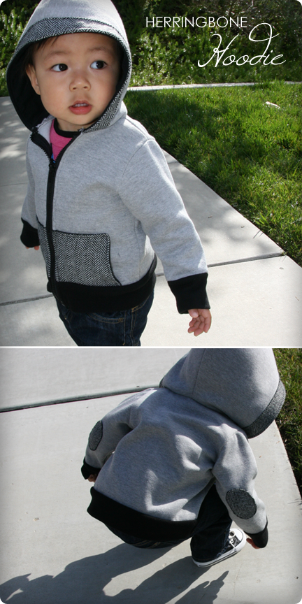 DIY Tutorial - How to Make a Kid's Zipper Hooded Jacket