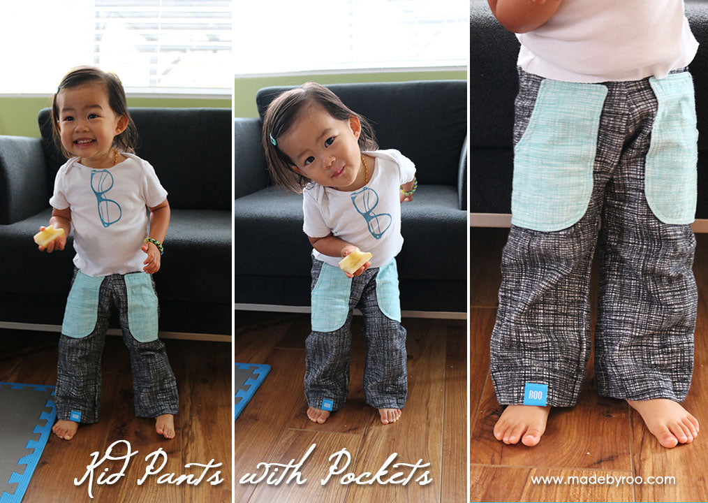 DIY Tutorial - Kids' Pants With Pockets