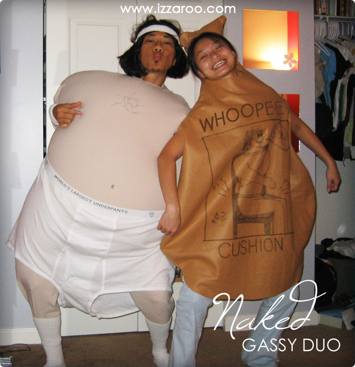 Halloween 2006 - DIY Tutorials - Gassy Duo Themed Halloween Costumes