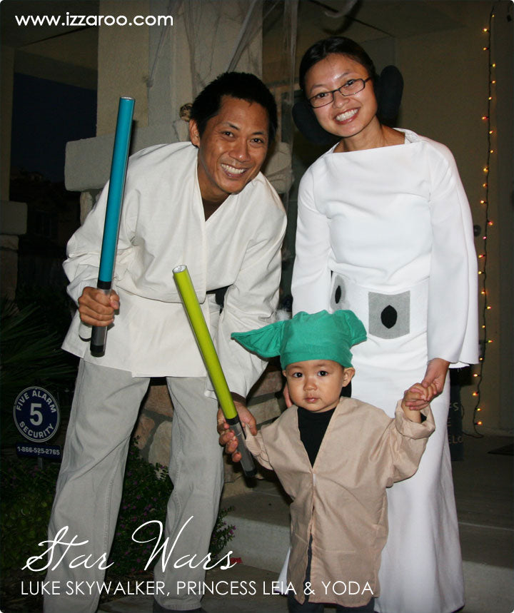 Halloween 2012 - DIY Tutorials - Star Wars Theme Family Halloween Costumes