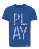 Play More - Royal Blue - Boy's T-Shirt
