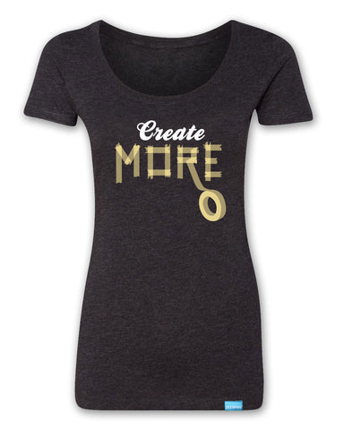 Create More - Vintage Black - Women's T-Shirt